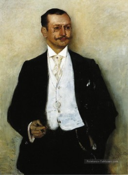  port - Portrait du peintre Karl Strathmann Lovis Corinth